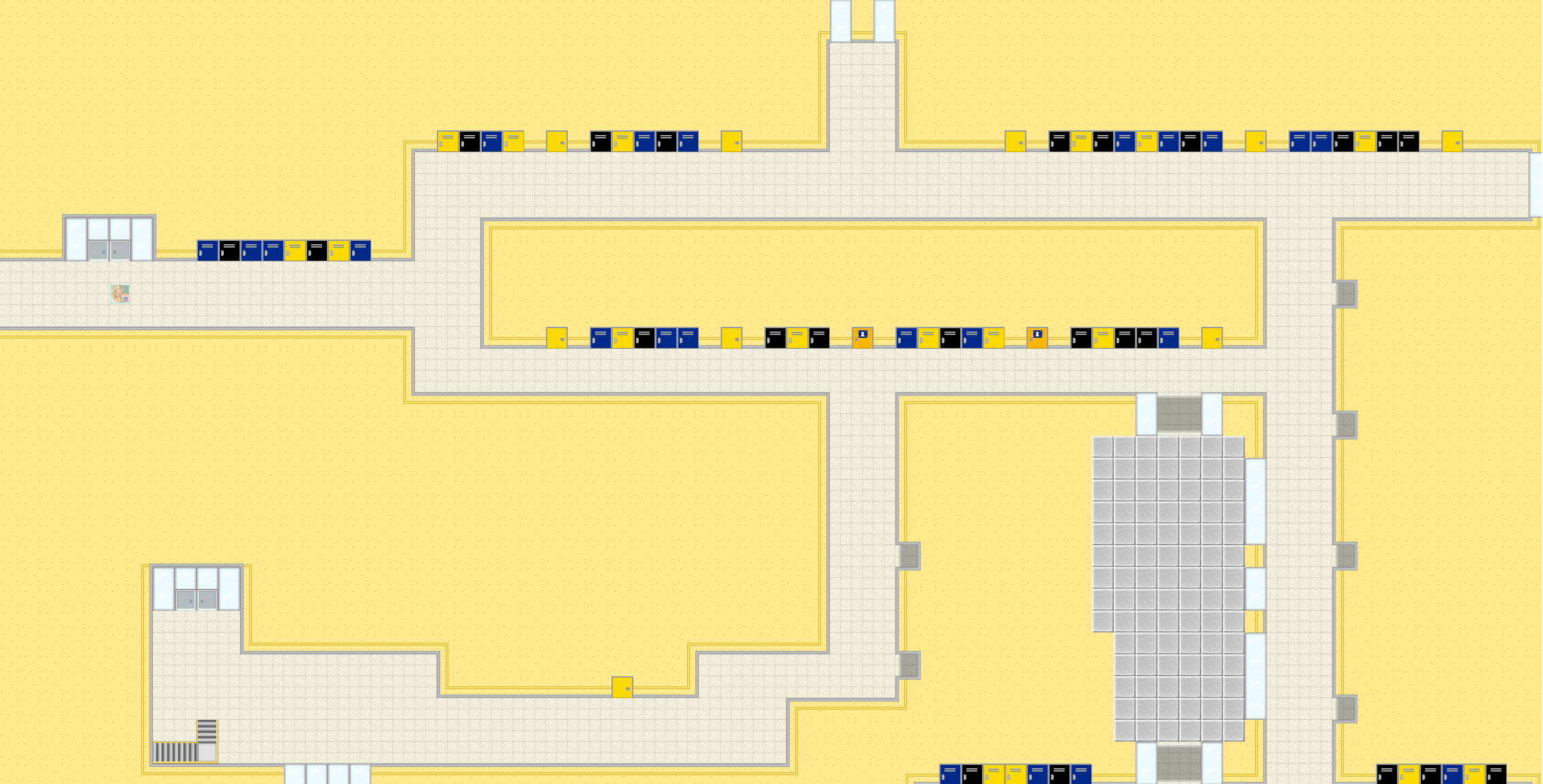 Screenshot of the Degrassi fangame