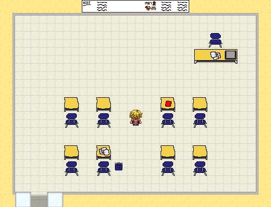 Screenshot of the Degrassi fangame