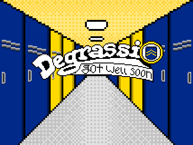 Title screen of the game